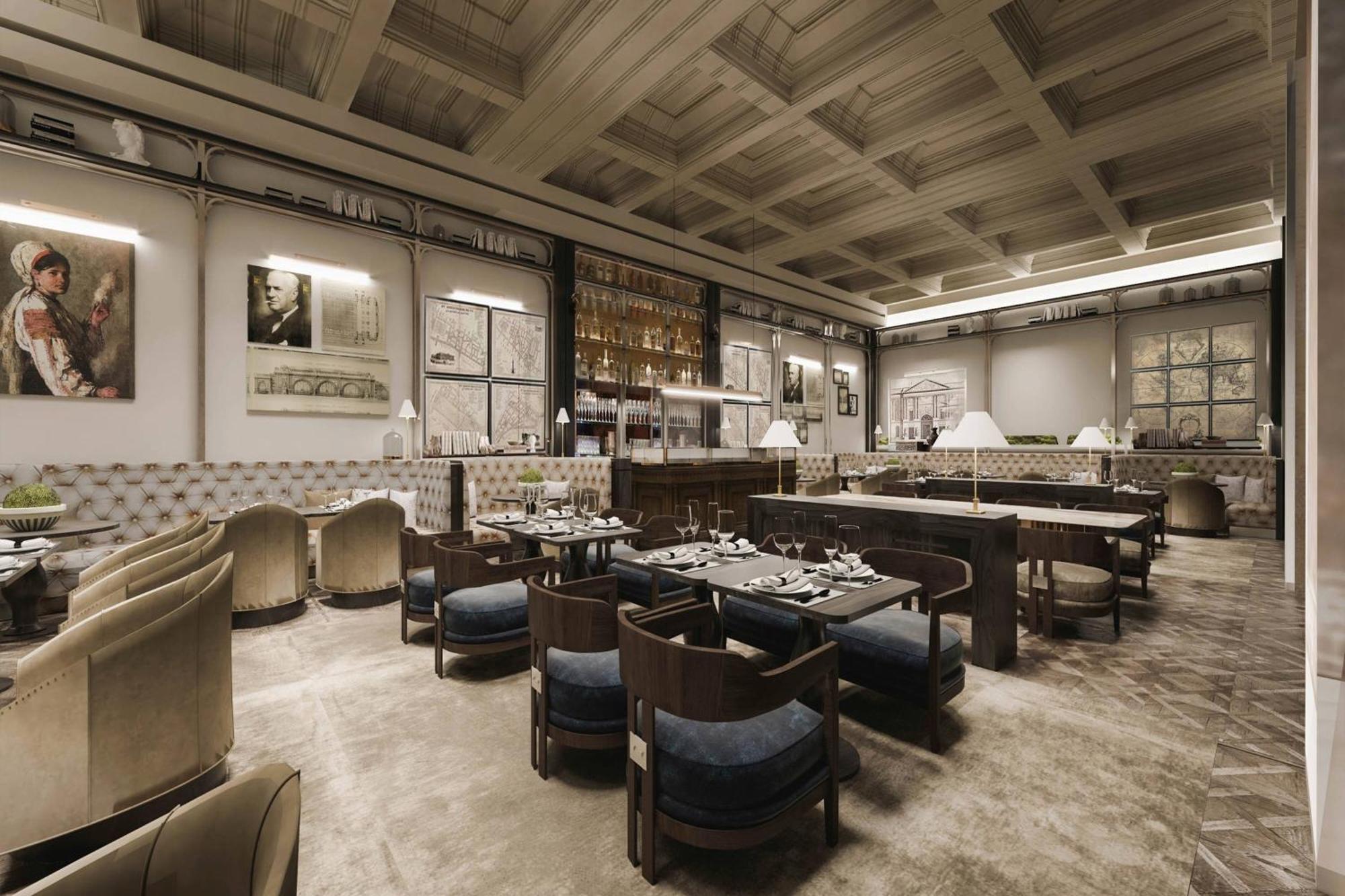 The Marmorosch Bucharest, Autograph Collection Hotell Eksteriør bilde The interior of the restaurant