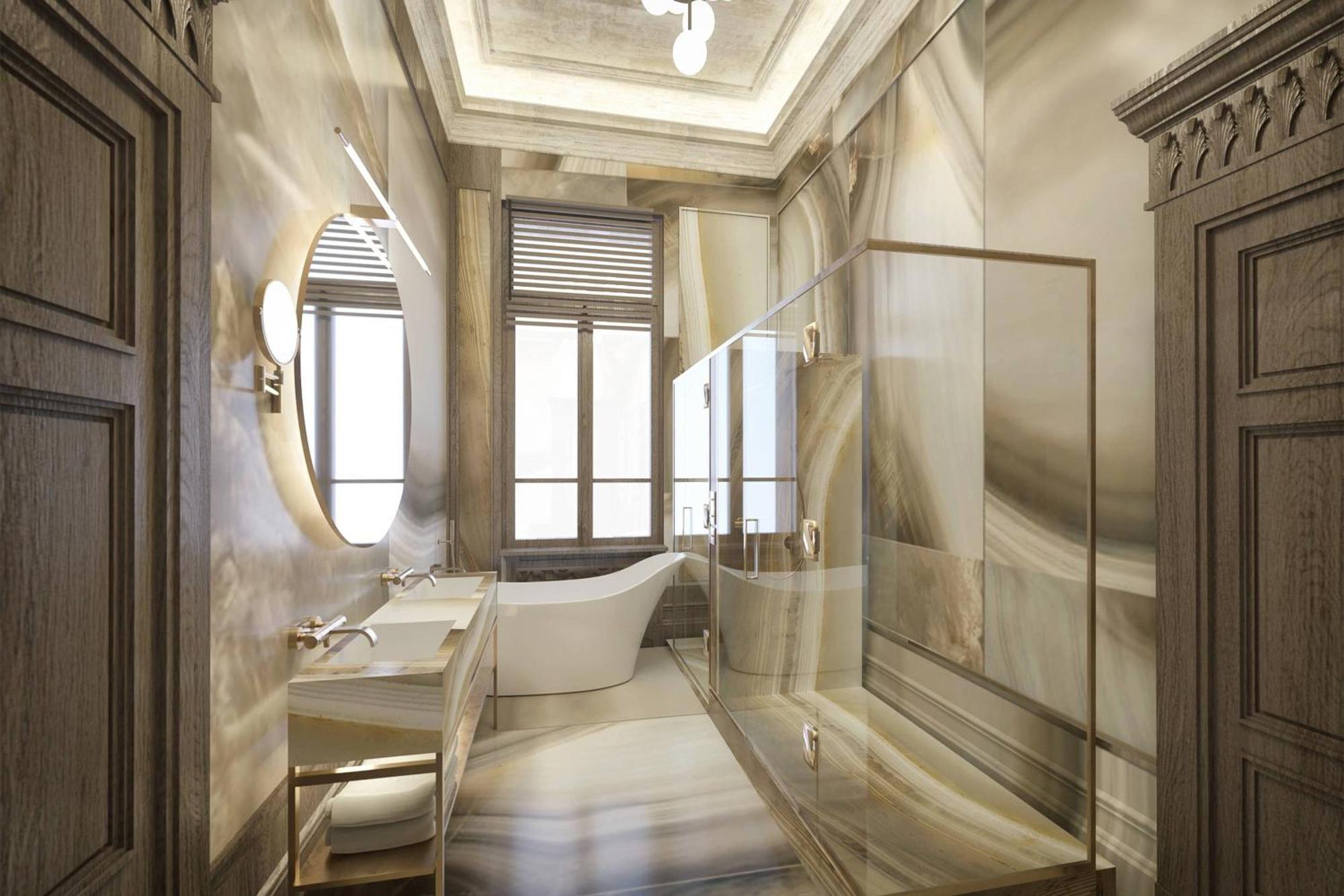 The Marmorosch Bucharest, Autograph Collection Hotell Eksteriør bilde Bathroom
