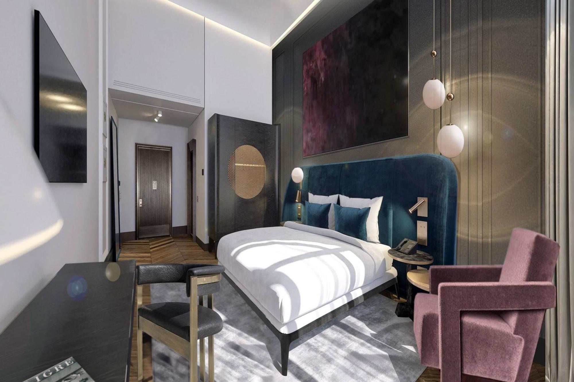 The Marmorosch Bucharest, Autograph Collection Hotell Eksteriør bilde A room at the hotel