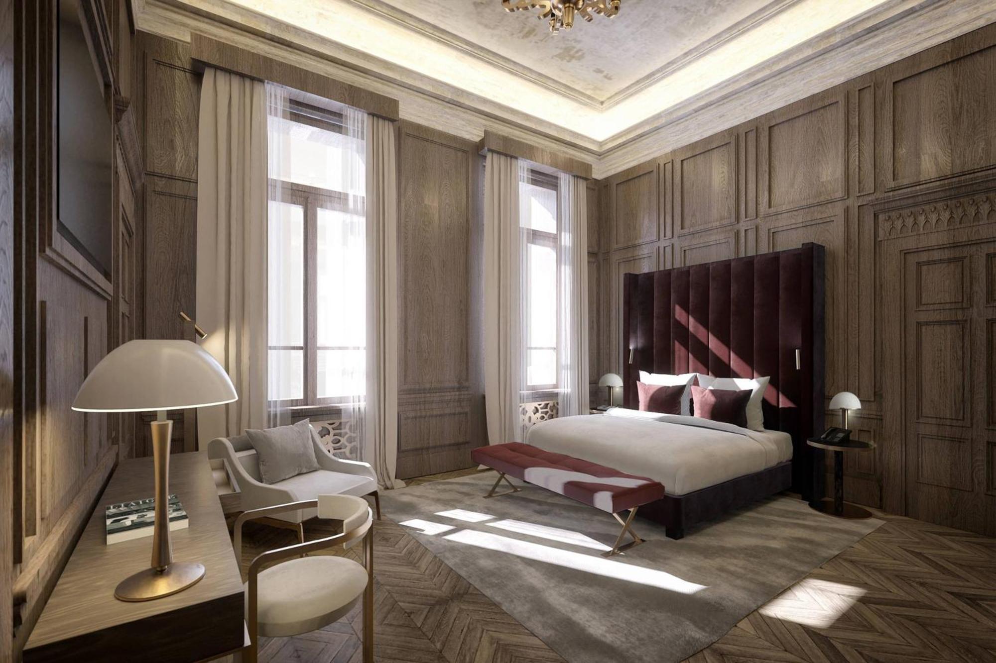 The Marmorosch Bucharest, Autograph Collection Hotell Eksteriør bilde The bedroom of the hotel