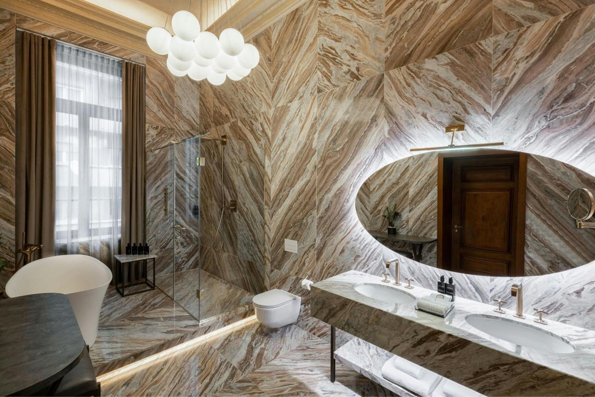 The Marmorosch Bucharest, Autograph Collection Hotell Eksteriør bilde Bathroom